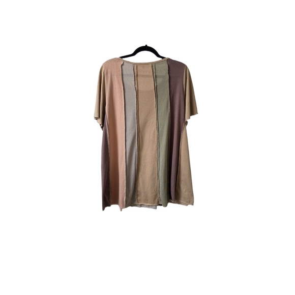 Easel Camilla colorblock jersey knit top sz S - Picture 5 of 6